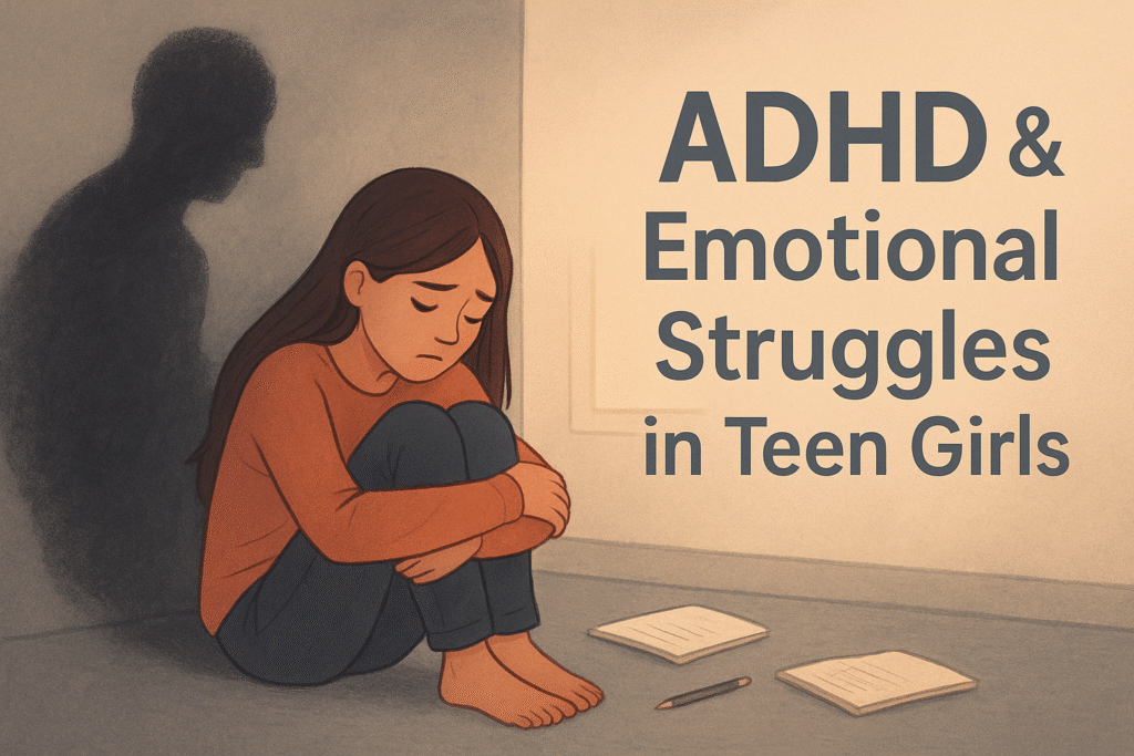 ADHD and self-harm in teenage girls