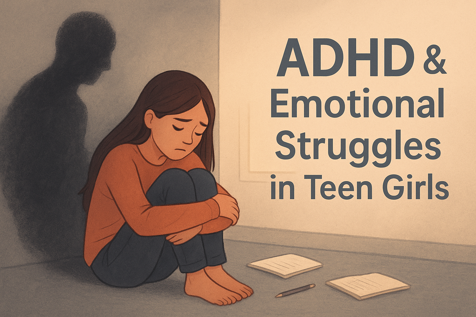 ADHD and self-harm in teenage girls